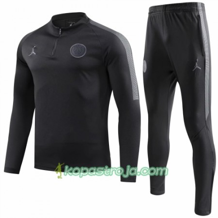 PSG Tränings Sweatshirtställ Jordan Svart 2018/19